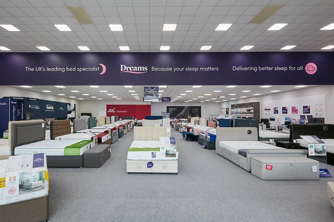 Dreams Store in Sheffield Beds, Mattresses & Furniture Dreams